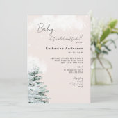 Blush Baby Het is Koud Buiten Kaart (Staand voorkant)