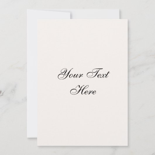 Blush & Bashfull Merci note (Dos)