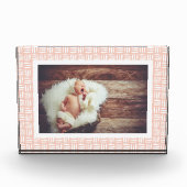 Blush Basketweve Fotoblokken (Voorkant)