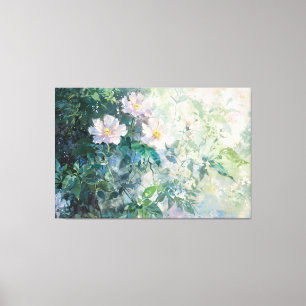 *~* Blush Beach Rose TV2 toile étirée Imprimer