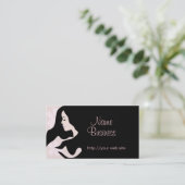 Blush Beauty Visitekaartje (Staand voorkant)