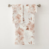 Blush Beige Floral Watercolor Pattern (En situation)