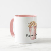 Blush Bioscoop Tijd Popcorn Mok (Voorkant links)