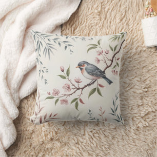 Blush Bird op Branch Sierkussen