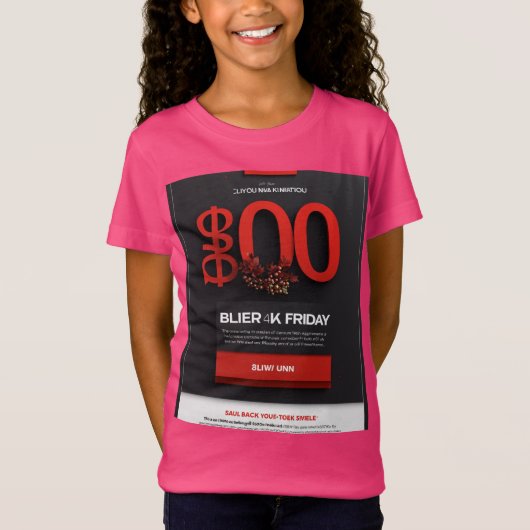 Blush Bliss: Stralend Roze Perfectie T-shirt (Voorkant)