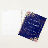 Blush Bloemen Bruiloft Planner (Display)