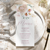 Blush Bloemen Menu