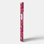 Blush Bloom: Artistiek Roze Tuin Patroon Case-Mate iPhone Case (Achterkant / Rechts)
