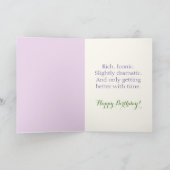 Blush & Bloom Eggplant Collection – Birthday Kaart (Binnen)