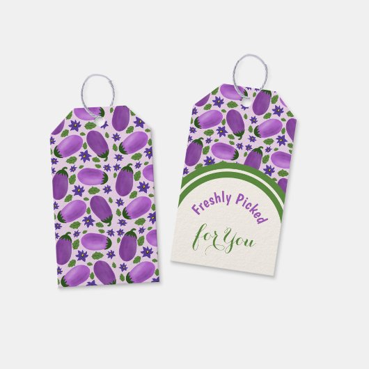 Blush & Bloom Eggplant Collection – Soft Lilac Cadeaulabel