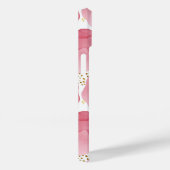 Blush & Bloom Monogram Telefoon Hoesje (Achterkant / Rechts)