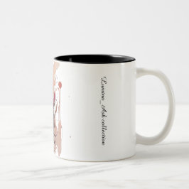 Blush Bloom Mug _ Rose Tweekleurige Koffiemok