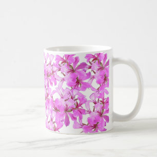 Blush Bloom – Roze Bloemen Mok