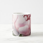 Blush bloom with whispered words Mug (Centre)