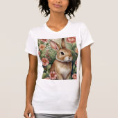 Blush Blooms en Bunny Dreams T-shirt (Voorkant)