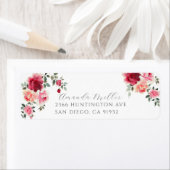 Blush Blossoms Retouradres Etiket (Insitu)