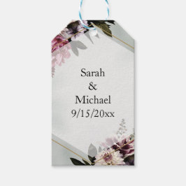 Blush Botanical  Cadeaulabel