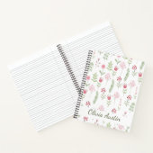 Blush Botanical Journal Personalized Floral  (Intérieur)