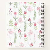 Blush Botanical Journal Personalized Floral  (Dos)