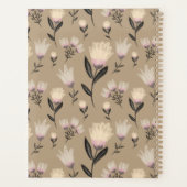 Blush Botanical Modern Floral Planner (Achterkant)