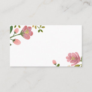 Blush Bouquet Mariage Cartes de Place 100 pk