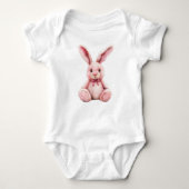 Blush Bunny Cuddles Romper (Voorkant)