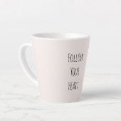 Blush Bunny Konijnenhart Latte Mok (Linkerhoek)
