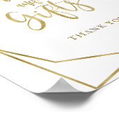 Blush Burgundy Bloemkaarten En Cadeaus Bord Poster (Hoek)