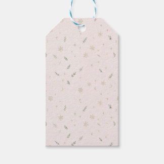 Blush Celestial Kerstcadeautags Cadeaulabel