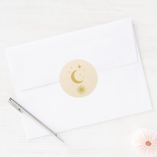 Blush Celestial Ronde Sticker (Envelop)