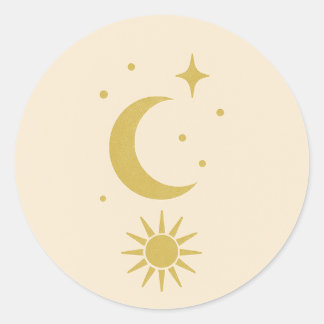 Blush Celestial Ronde Sticker