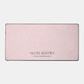 Blush Chique Elegant FAKE Leather PROFESSIONAL Bureaumat (Voorkant)