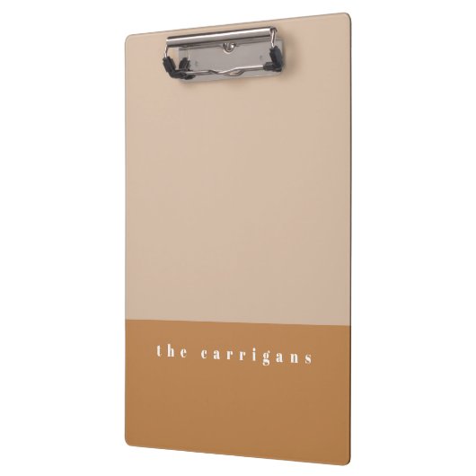 Blush Color Block Klembord (Links)