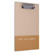 Blush Color Block Klembord (Rechts)