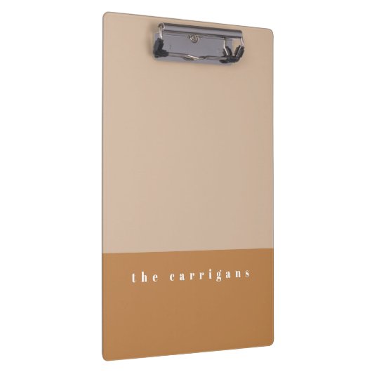 Blush Color Block Klembord (Rechts)