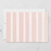 Blush & Copper Bloemen Afstuderen Party Foto Kaart (Achterkant)