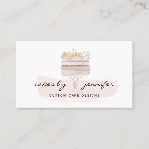 Blush Custom Cakedecorator Visitekaartje