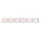 Blush Damask Grosgrain Lint (Voorkant)
