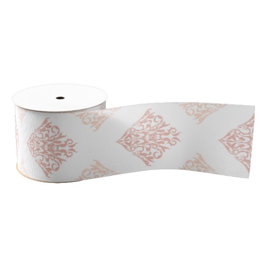 Blush Damask Grosgrain Lint (Spoel)
