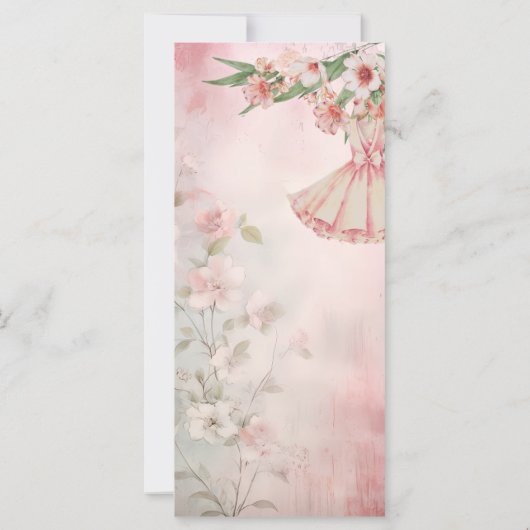  Blush Dress Wedding Programma (Achterkant)