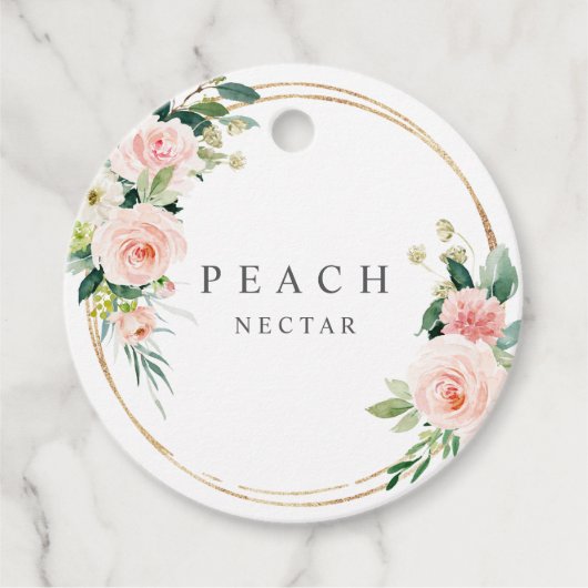 Blush Drink Labels Cocktails Mimosa (Voorkant)