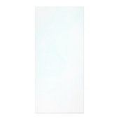 Blush Dusty Blue Waterverf Succulent Baptisme Menu (Achterkant)