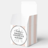 Blush Eiffeltoren Parijs Vrijgezellenfeest Bedankdoosjes (Geopend)