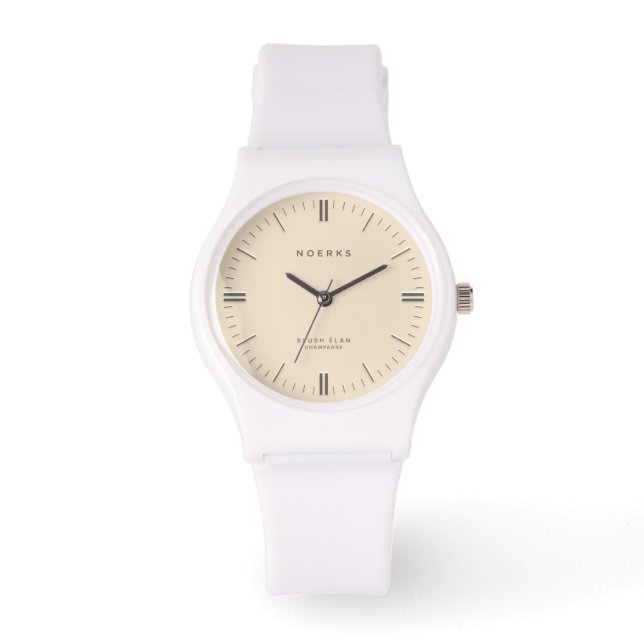 Blush Élan Minimalist Watch - Champagne Horloge (Voorkant)