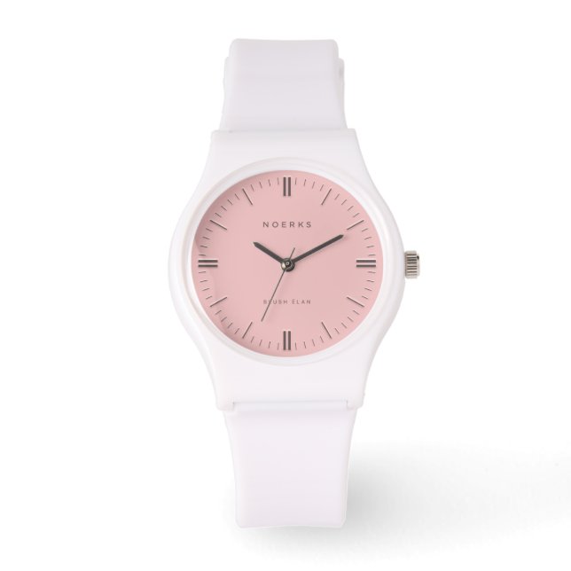 Blush Élan Minimalistische Horloge (Voorkant)