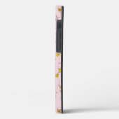 Blush- en goudglittervlokken Case-Mate iPhone case (Achterkant / Links)