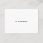 Blush en Greenery Vrijgezellenfeest Hartelijk dank Informatiekaartje (Achterkant)