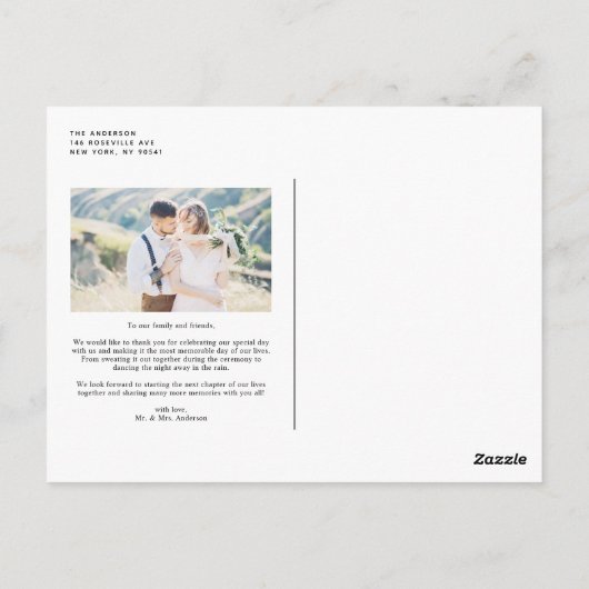 Blush en Ivory Flowers Weddenschap Briefkaart (Achterkant)