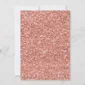 Blush en Marsala wijn bruids douche uitnodiging (Achterkant)