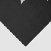 Blush en Navy Floral Ephemera Series Design 18 Tissuepapier (Detail)